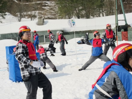 白熱の雪合戦